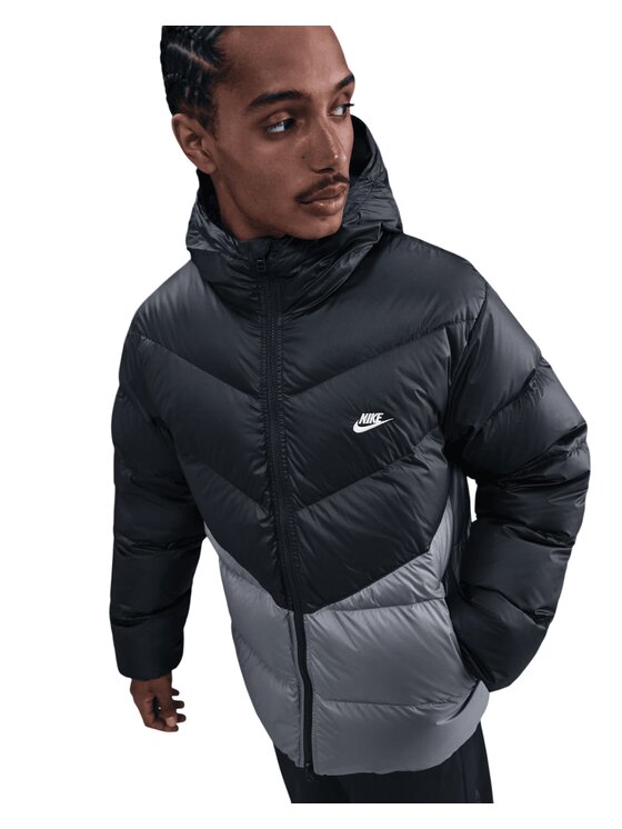 Nike Nike Kurtka przejściowa M NK WINDRUNNER STMNT DWN JKT HQ7790-061 Czarny Regular Fit