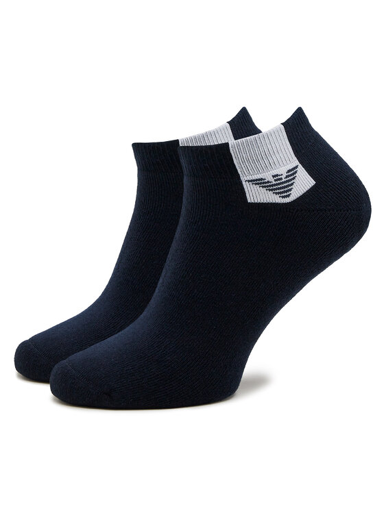 Emporio Armani Emporio Armani Sada 2 párů pánských nízkých ponožek 306208 4R378 01736 Barevná