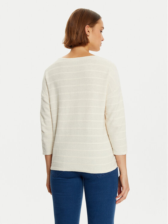 Fransa Fransa Pullover Sinne 20614273 Écru Regular Fit