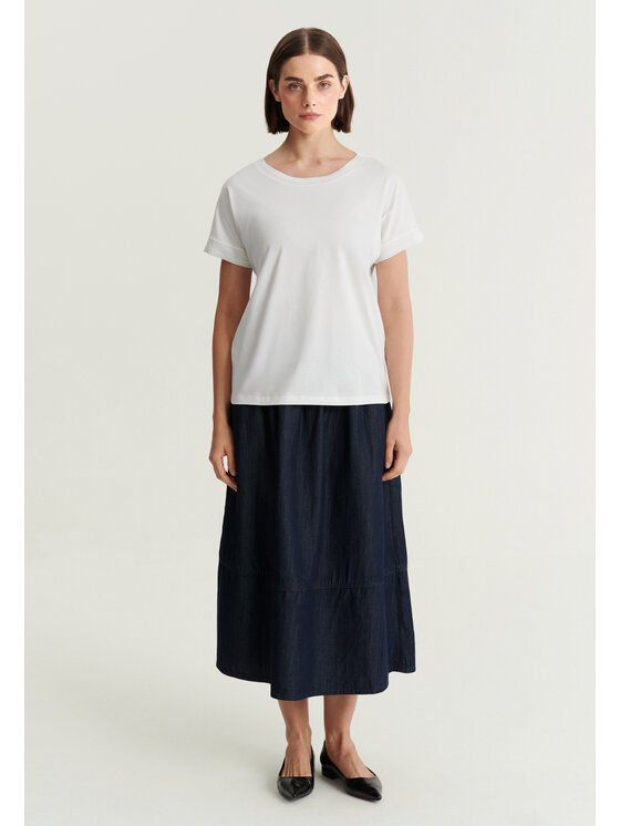 TATUUM TATUUM Bluzka TESJA Kremowy Loose Fit