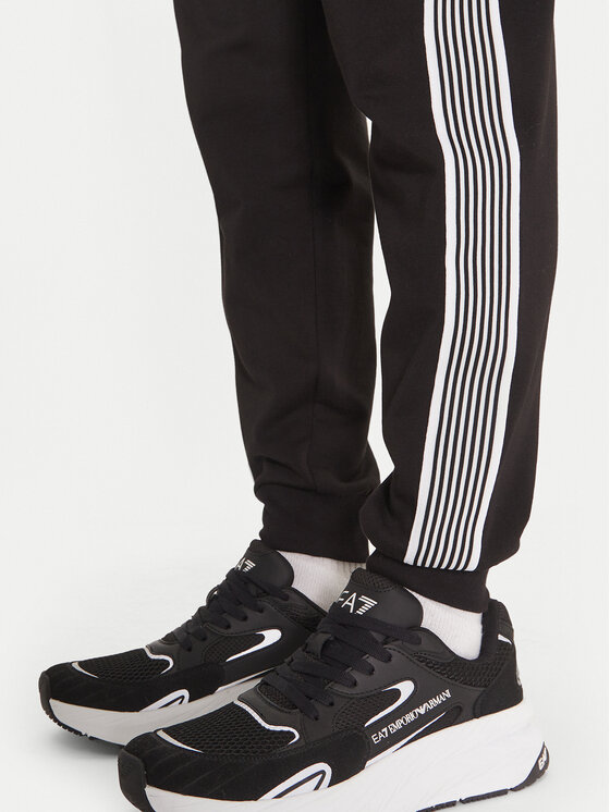 EA7 Emporio Armani EA7 Emporio Armani Melegítő alsó 6DPP69 PJ9FZ 1200 Fekete Regular Fit