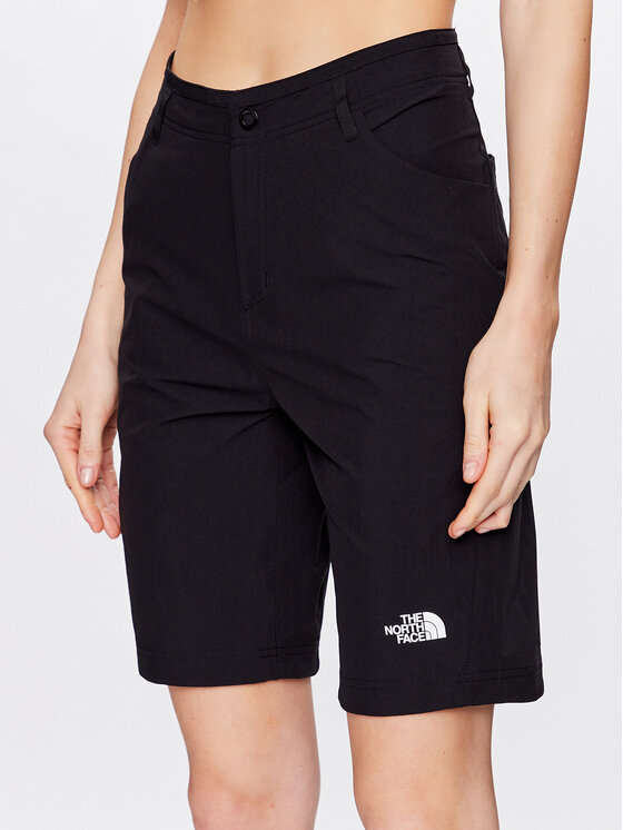 The North Face Bavlnené šortky Explo NF0A824H Čierna Regular Fit