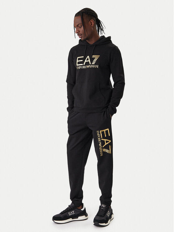 EA7 Emporio Armani EA7 Emporio Armani Teplákové nohavice 7M001415 AF22266 MC004 Čierna Regular Fit