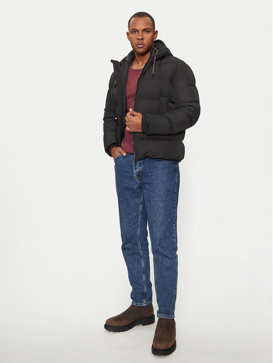 Hechter Paris Hechter Paris Geacă din puf 50170 142213 Negru Regular Fit
