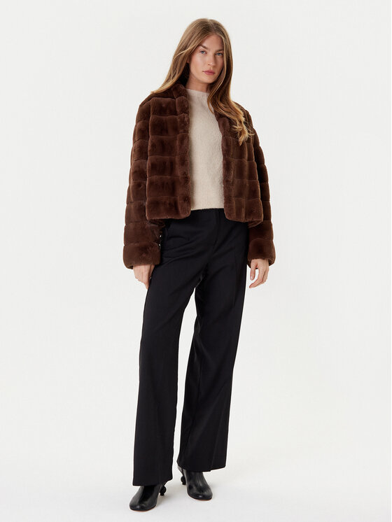 Marella Marella Krzno Carpazi 2525456011 Rjava Regular Fit