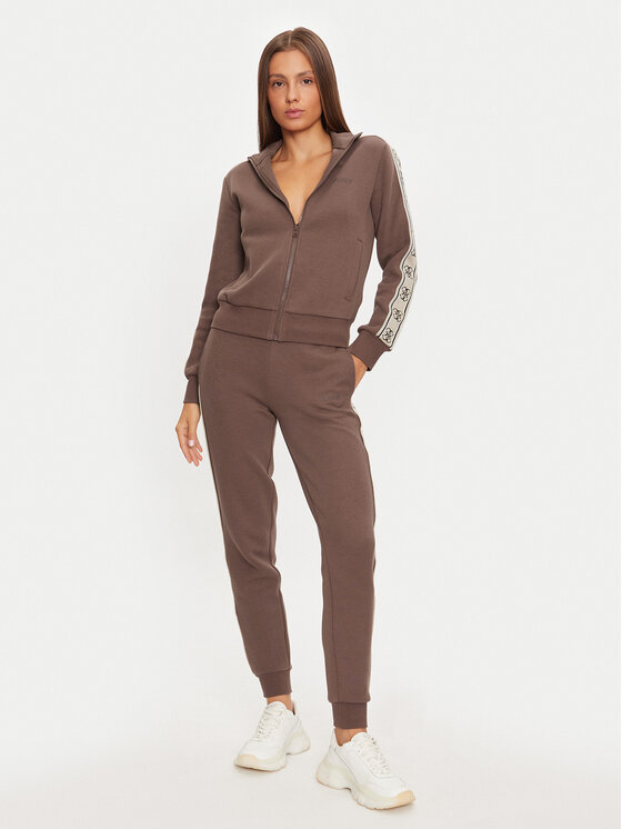Guess Guess Sportinės kelnės Britney V2YB15 KB3P2 Ruda Regular Fit
