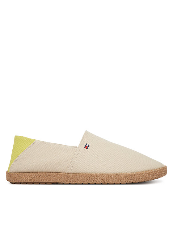 Tommy Hilfiger Tommy Hilfiger Espadrilky Core Hilfiger Espadrille Textile FM0FM05792 Béžová