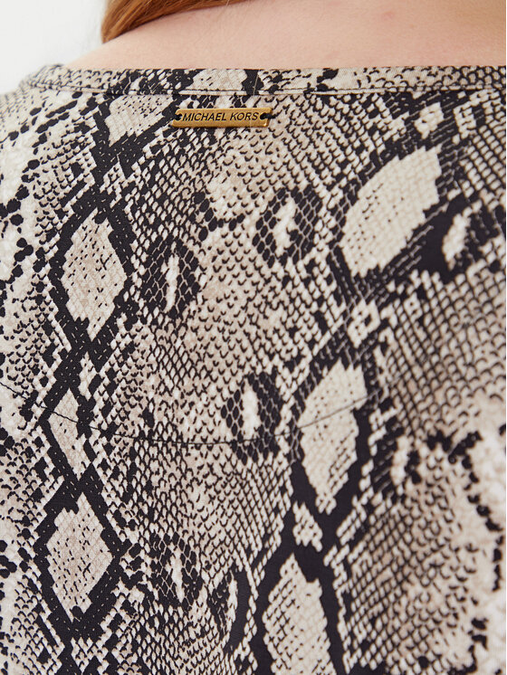MICHAEL Michael Kors MICHAEL Michael Kors Bluză MT551STHMC Bej Regular Fit