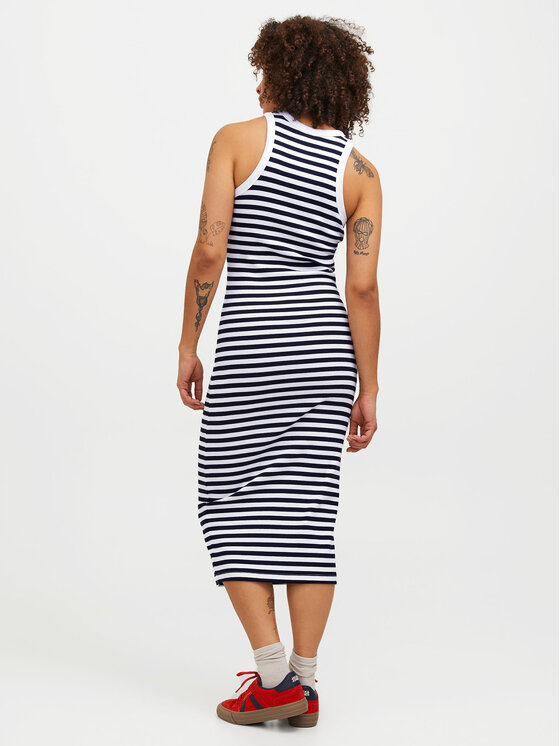 JJXX JJXX Ljetna haljina Forest 12249666 Tamnoplava Slim Fit
