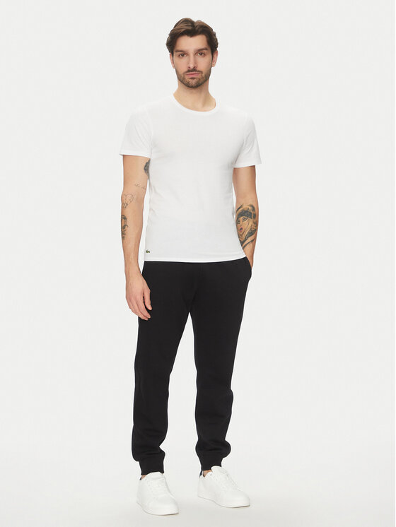 Lacoste Lacoste Set od 3 majice TH9007 Bijela Slim Fit
