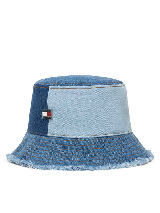 Tommy Jeans Kapelusz AW0AW18363 Niebieski