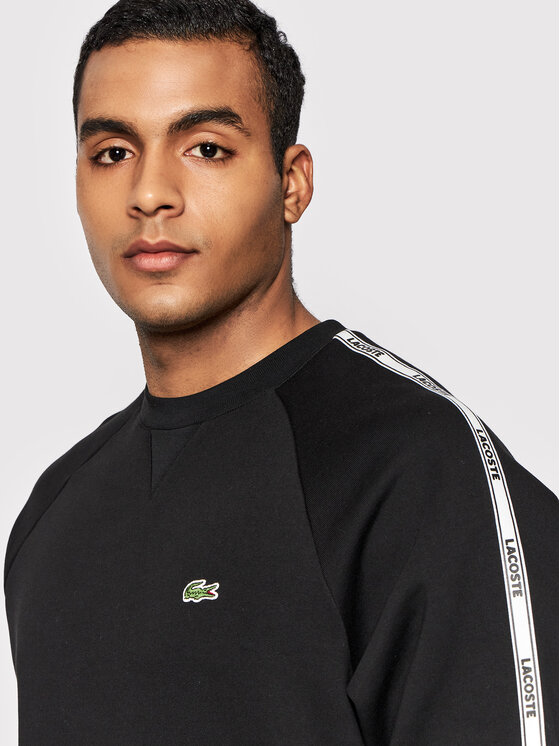 Lacoste Sweatshirt SH1213 Noir Relaxed Fit | Modivo.fr