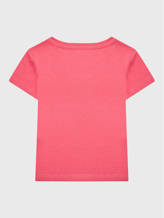 Guess Guess T-krekls A3GI00 K6YW3 Rozā Regular Fit
