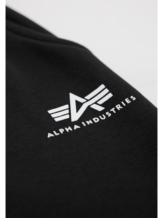 Alpha Industries Alpha Industries Joggery Basic Small Logo Jogger Kids Czarny Regular Fit