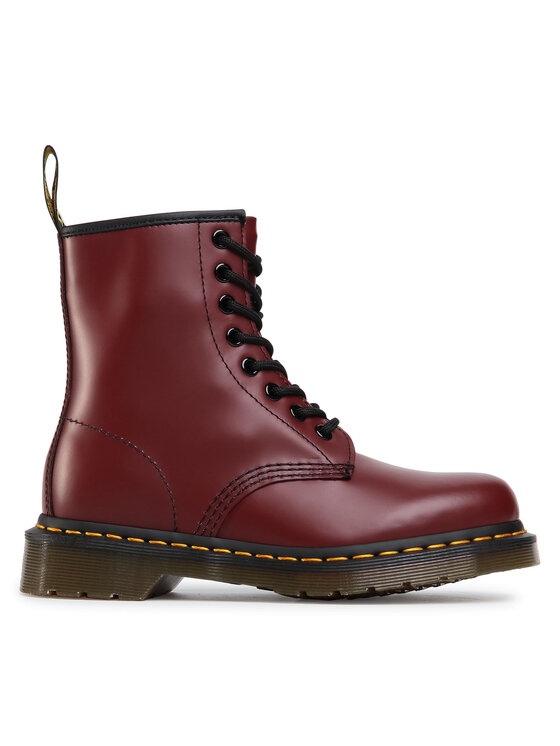 Dr martens bordeaux vernice best sale