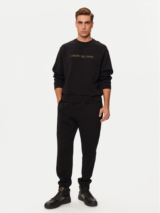 Armani Exchange Armani Exchange Felpa XM000082 AF10818 UC001 Nero Regular Fit