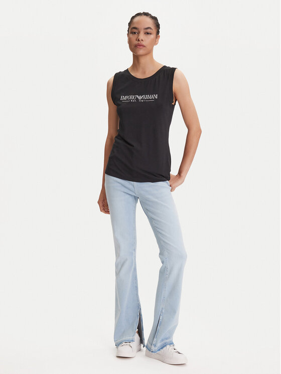 Emporio Armani Underwear Emporio Armani Underwear Bluză EW000410 AF10881 UC001 Negru Regular Fit