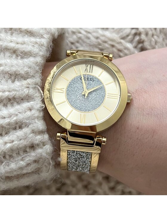 Guess Guess Zegarek W1288L2 Złoty