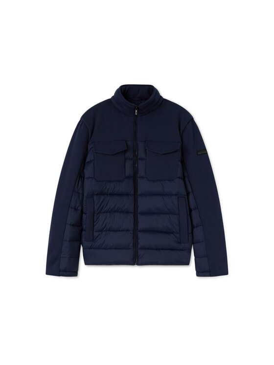 Trussardi Trussardi Kurtka puchowa F026M000056N0B9 Niebieski Regular Fit