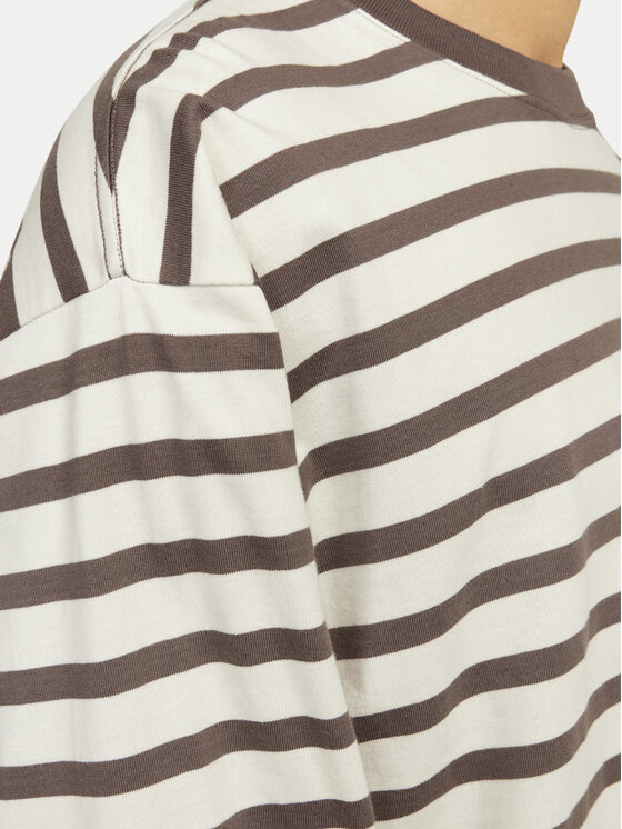 Jack&Jones Jack&Jones Pikkade varrukatega T-särk Islington 12273202 Beež Loose Fit