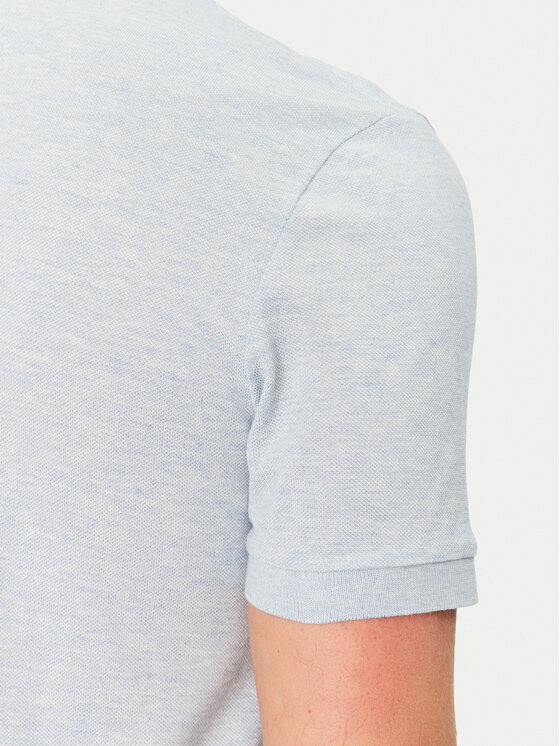 Lacoste Lacoste Polo majica PH4012 Svetlo modra Slim Fit