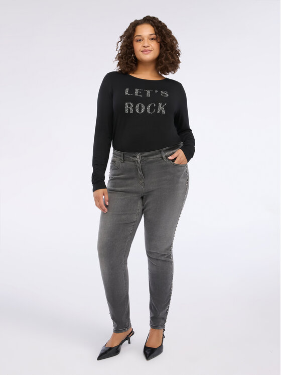 Fiorella Rubino Fiorella Rubino Jeans P401T504933N013 Grigio Skin Fit