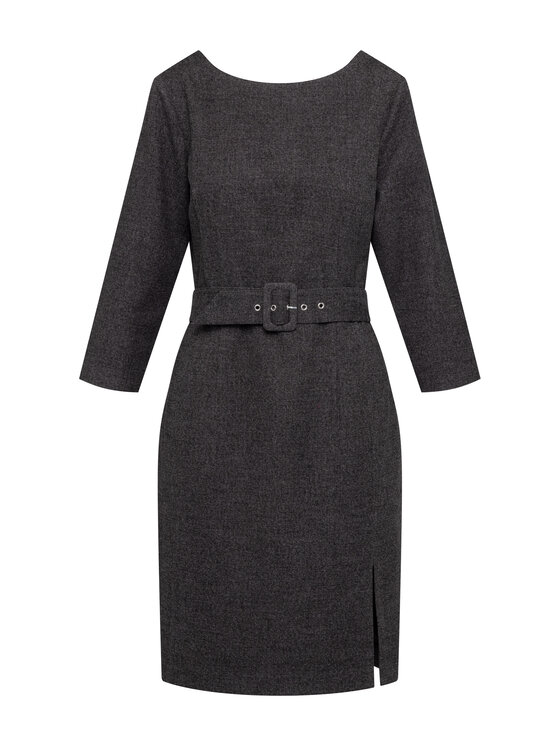 QUIOSQUE QUIOSQUE Večerní šaty Quiosque 4VS001201 Šedá Regular Fit