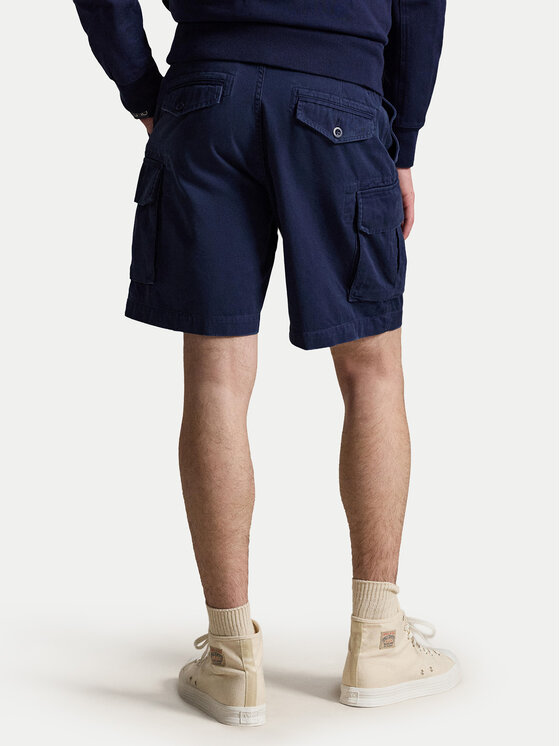 Polo Ralph Lauren Polo Ralph Lauren Szorty materiałowe 710964027005 Granatowy Relaxed Fit
