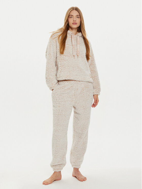 DKNY DKNY Pyžamo YI70022 Écru Regular Fit