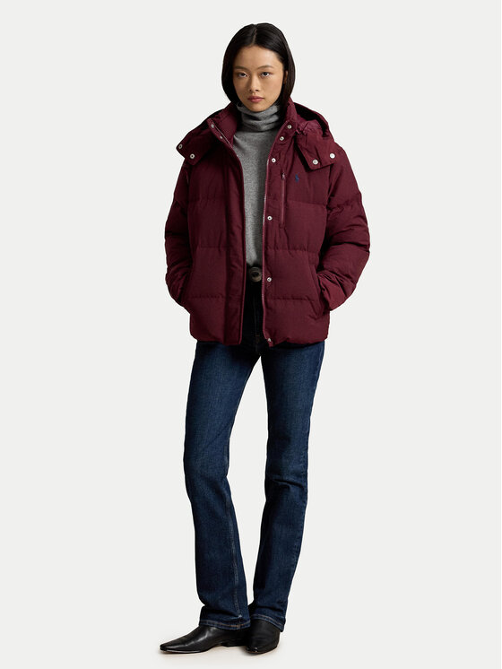 Polo Ralph Lauren Polo Ralph Lauren Пуховик 211B17285005 Бордовий Regular Fit