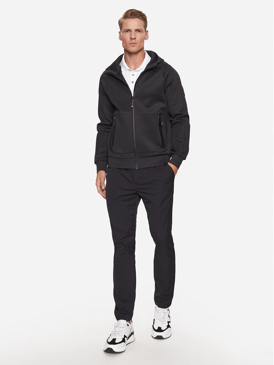 North Sails North Sails Μπλούζα MASERATI 452034 Μαύρο Regular Fit