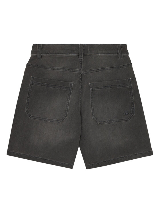 United Colors Of Benetton United Colors Of Benetton Szorty jeansowe 44LGC9048 Szary Regular Fit