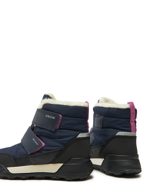 Geox Geox Čizme za snijeg J Trekkyup Girl B Ab J46M7B 0FU50 C4002 S Tamnoplava