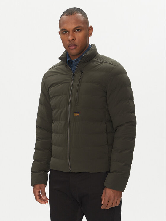 G-Star Raw Zimné bundy Foundation D24276-D518 Zelená Regular Fit