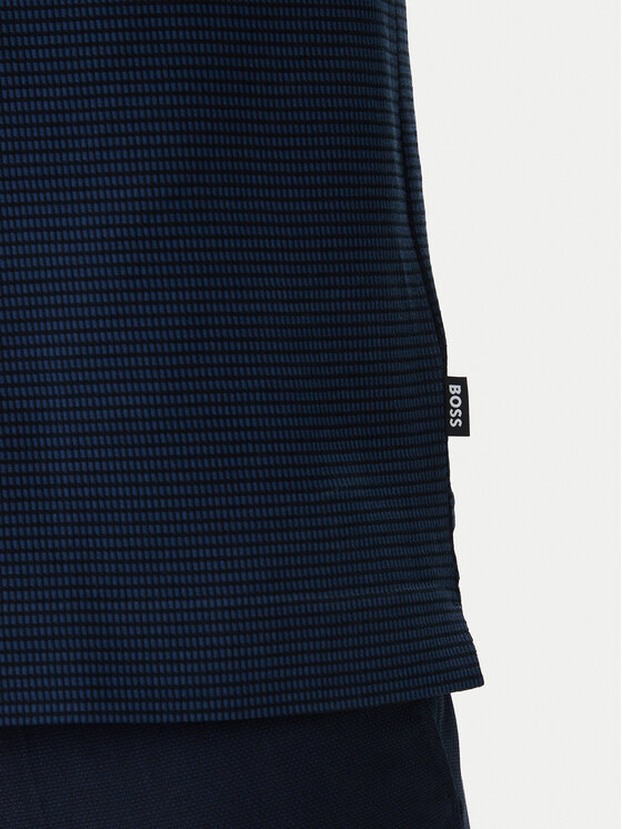 BOSS BOSS Футболка H-Thompson 242 50559775 Cиній Regular Fit