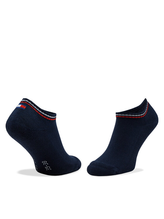 Tommy Hilfiger Tommy Hilfiger Zestaw 2 par stopek unisex 701228178 Granatowy