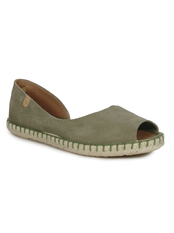 Espadryle, rozmiar 39, Zielone, Cruz Serraje Kaki