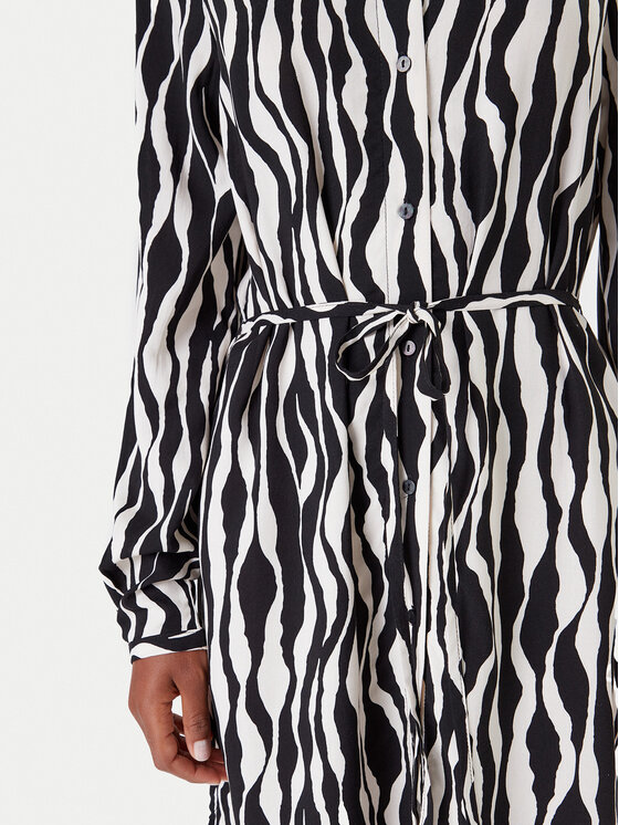 ONLY ONLY Krekla kleita Nova 15241890 Melns Regular Fit