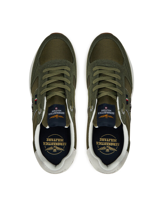 Aeronautica Militare Sneakers 241SC227CT3330 Khakifarben Modivo.at