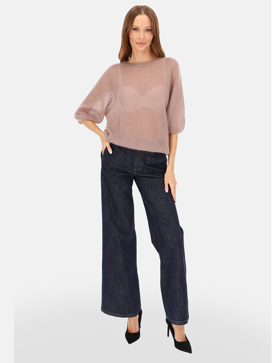 L’AF L’AF Sweter Era Beżowy Regular Fit