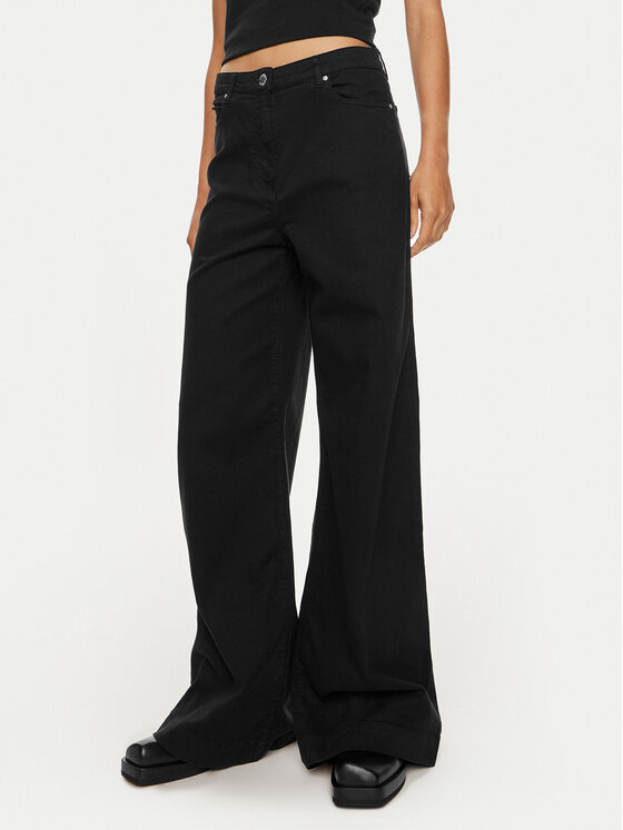 PINKO Pinko Τζιν Wendy 103862 A20K Μαύρο Relaxed Fit