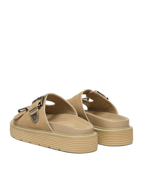 U.S. Polo Assn. U.S. Polo Assn. Чехли EO-TANIA001W/6S1 Бежов