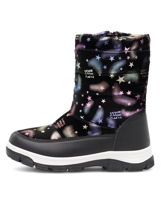 Nelli Blu Nelli Blu Schneeschuhe CM230220-10 Schwarz