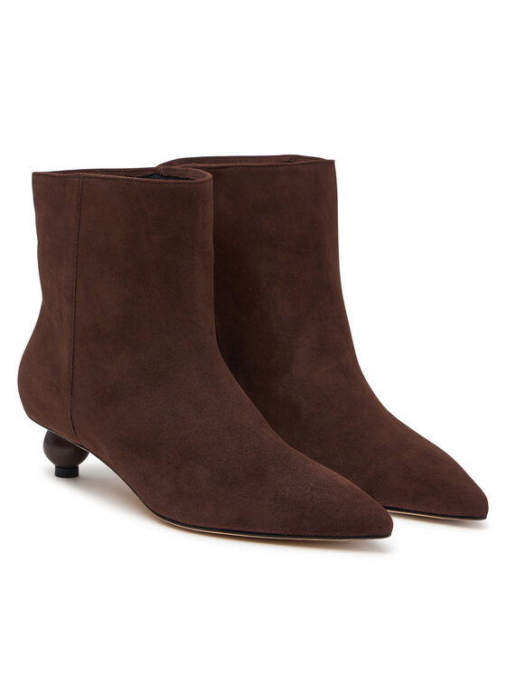 Weekend Max Mara Weekend Max Mara Ботильйони Wkacapanna 2625796014 Темно-коричневий