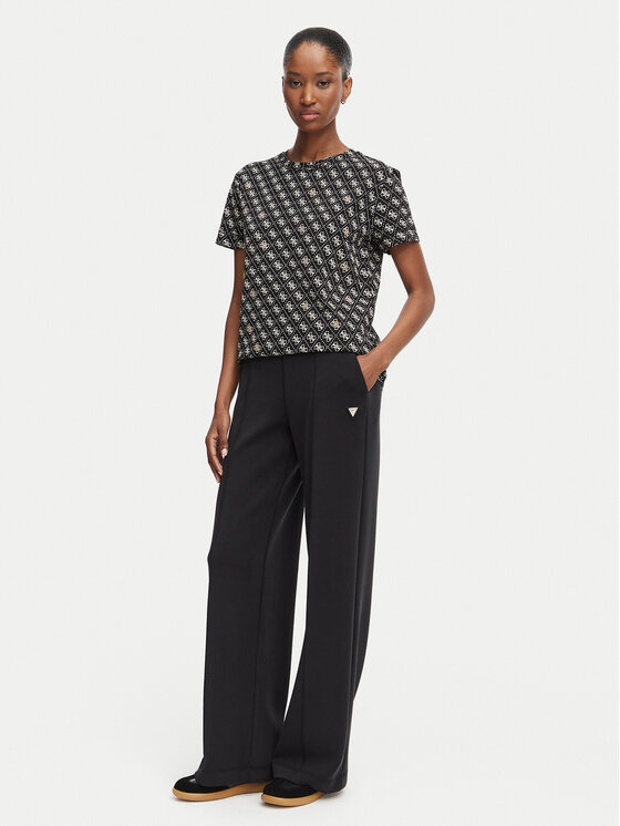 Guess Guess Majica V5BI14 I3Z14 Črna Regular Fit