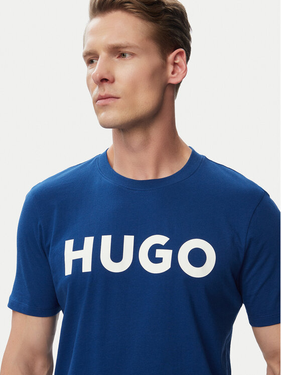 HUGO HUGO T-Shirt Dulivio 50467556 Grün Regular Fit