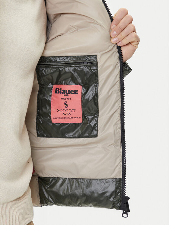 Blauer Blauer Prijelazna jakna 25WBLUC02079 Zelena Regular Fit