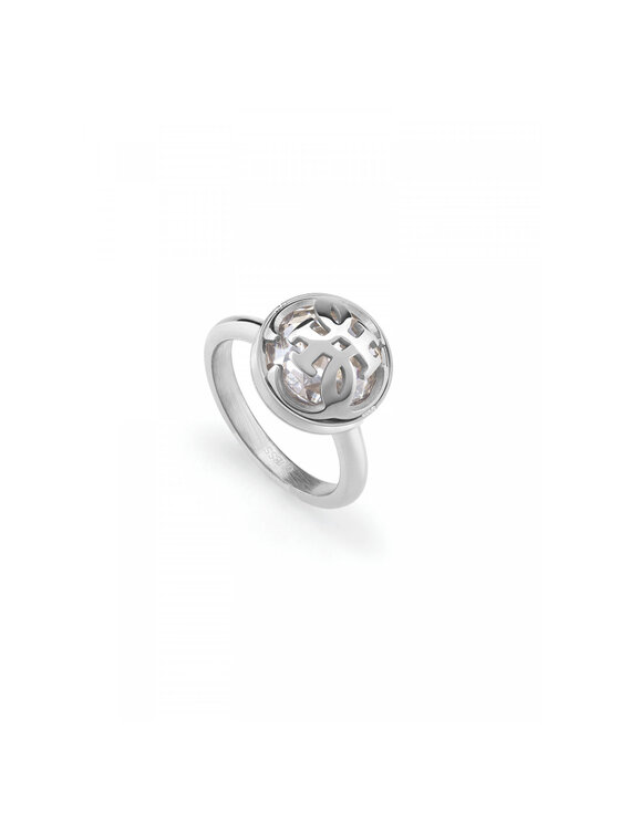 Guess Guess Prsteň JUBR01397JWRH54 Strieborná