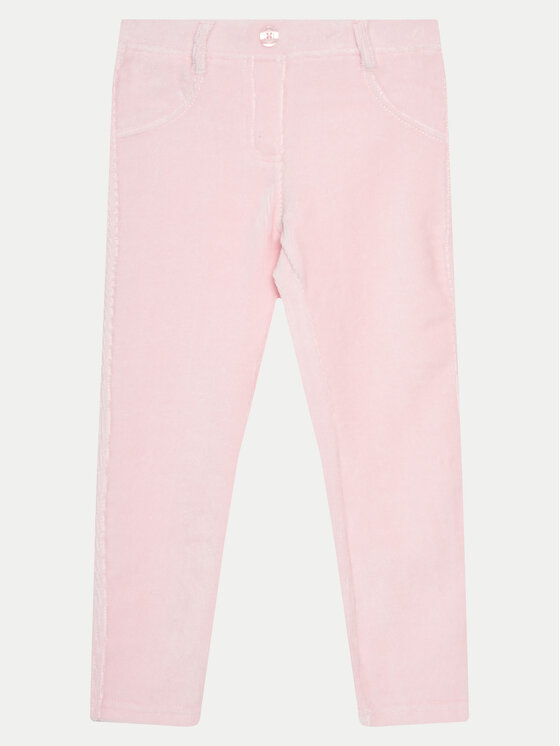 United Colors Of Benetton Bavlnené nohavice 4DZBGE00L Ružová Regular Fit