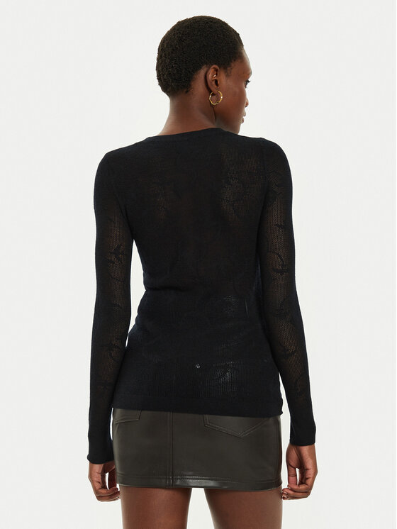 PINKO Pinko Πουλόβερ Turabottiglie 104006 A224 Μαύρο Regular Fit